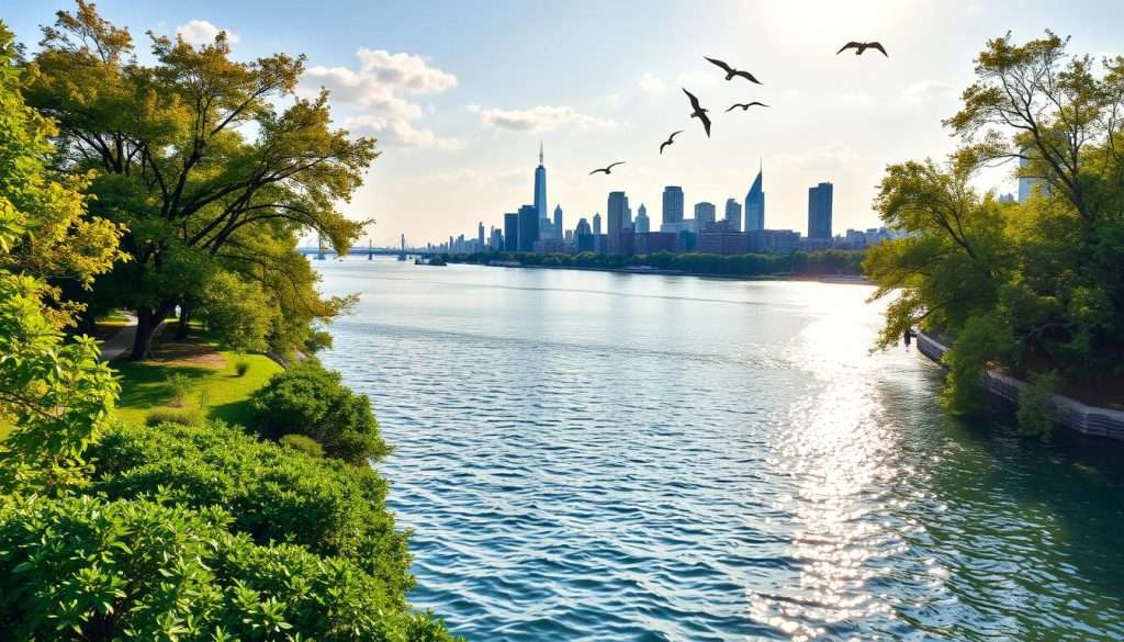 Belle Isle Park river views