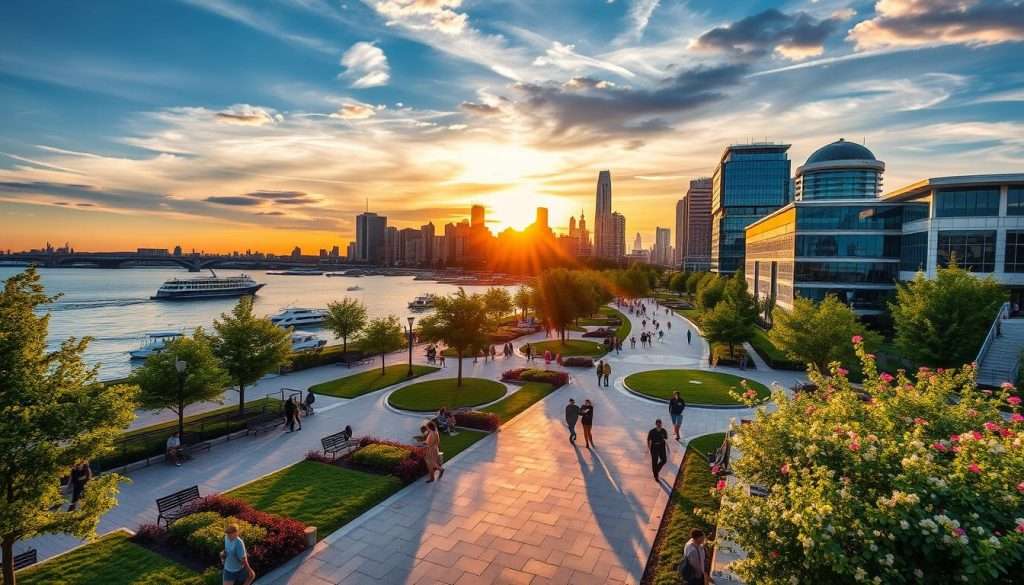 Detroit Riverwalk and Parks