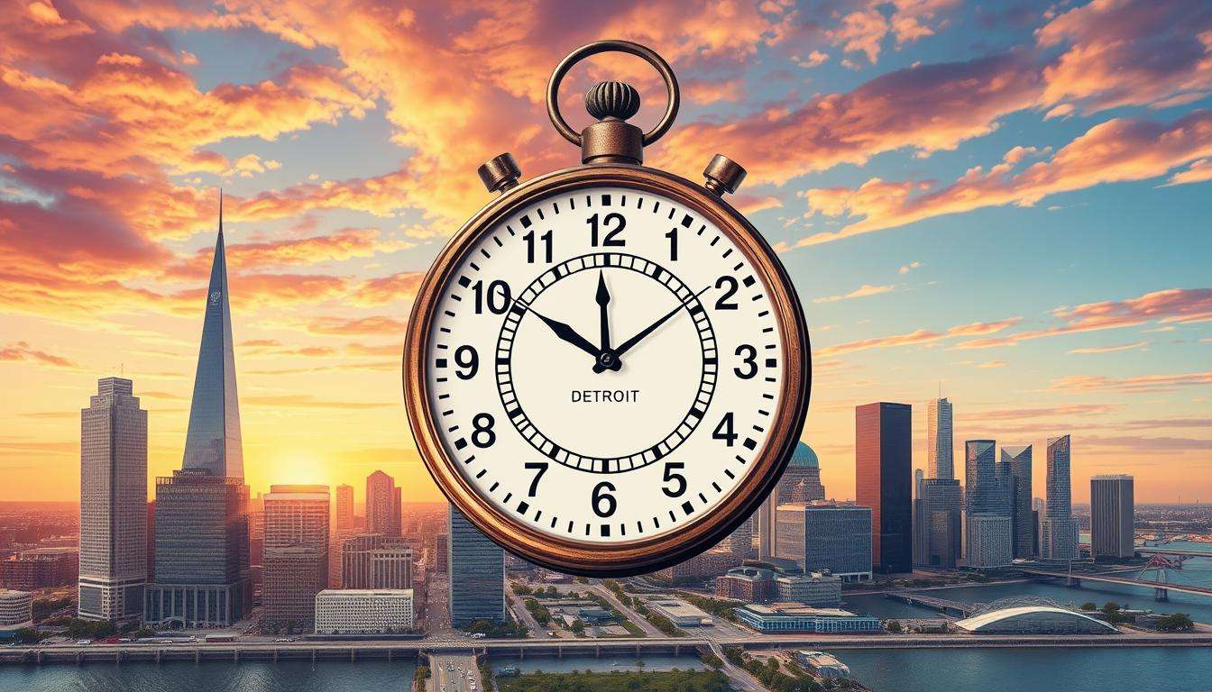 what time zone is detroit
