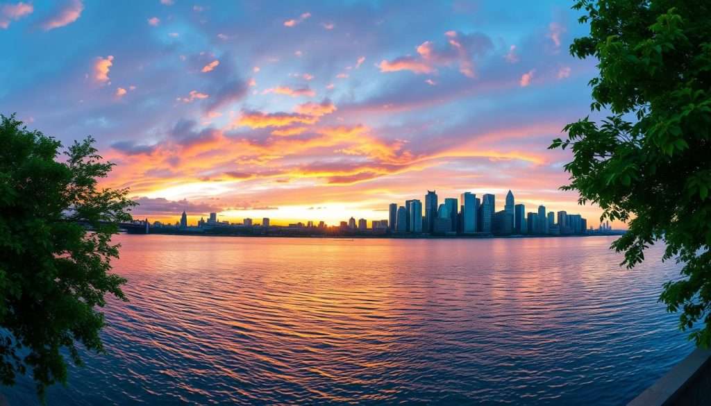 can you see canada from detroit