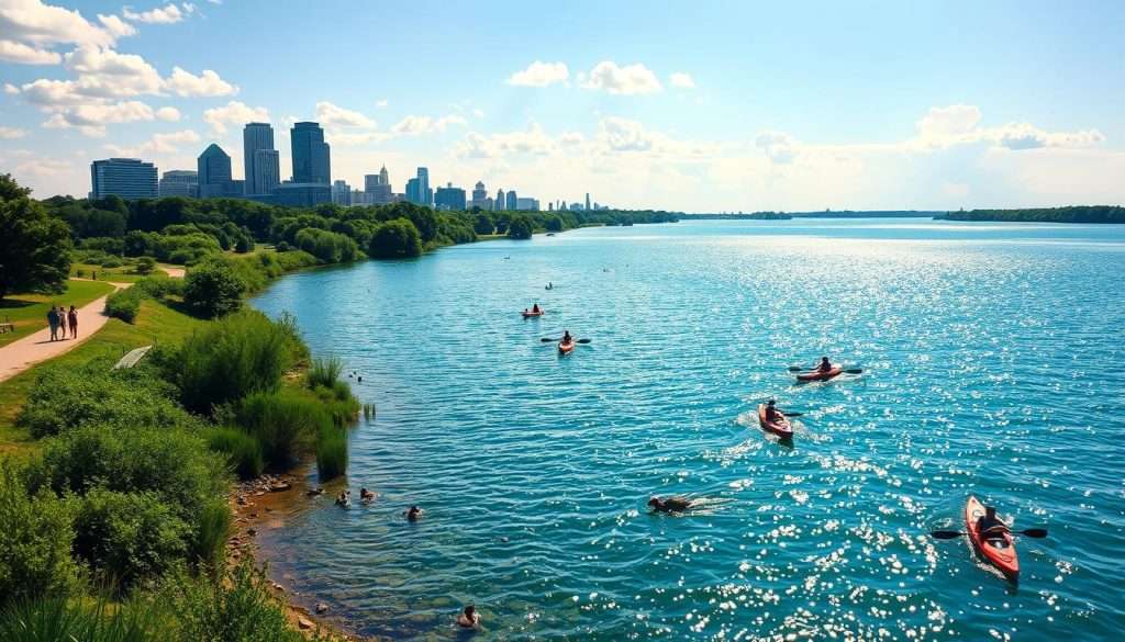 importance of lakes in Detroit