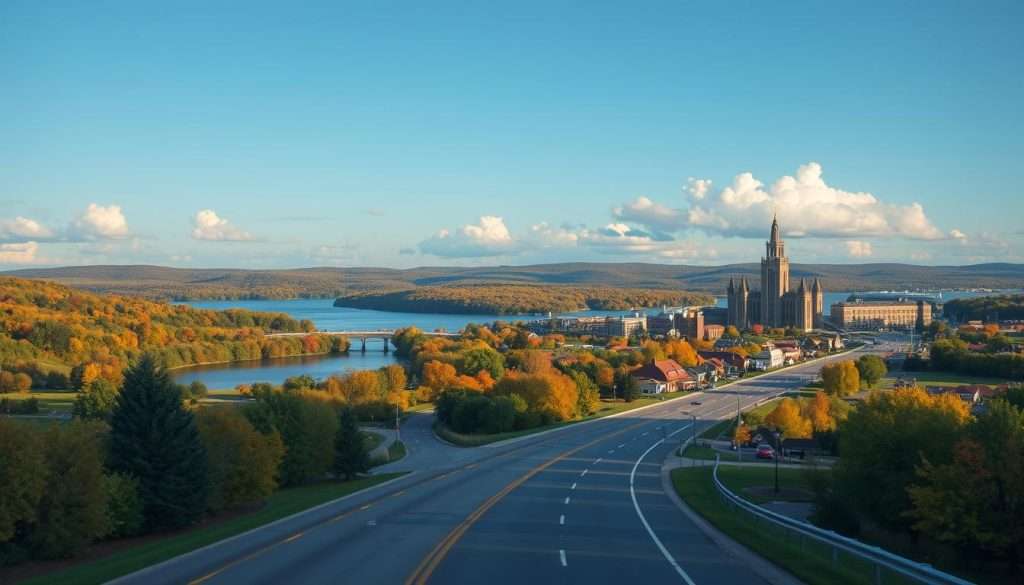 scenic stops between ann arbor and detroit