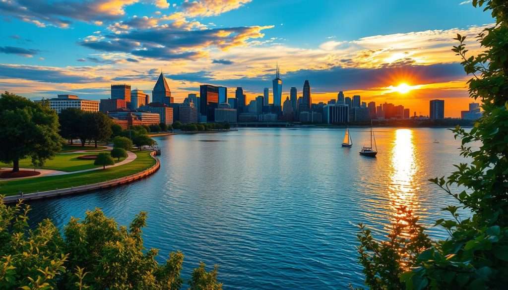 what lake is detroit on
